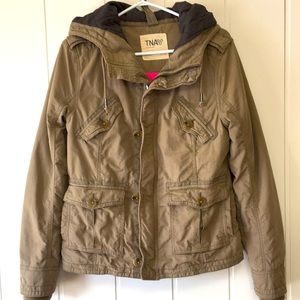 TNA women army light green jacket